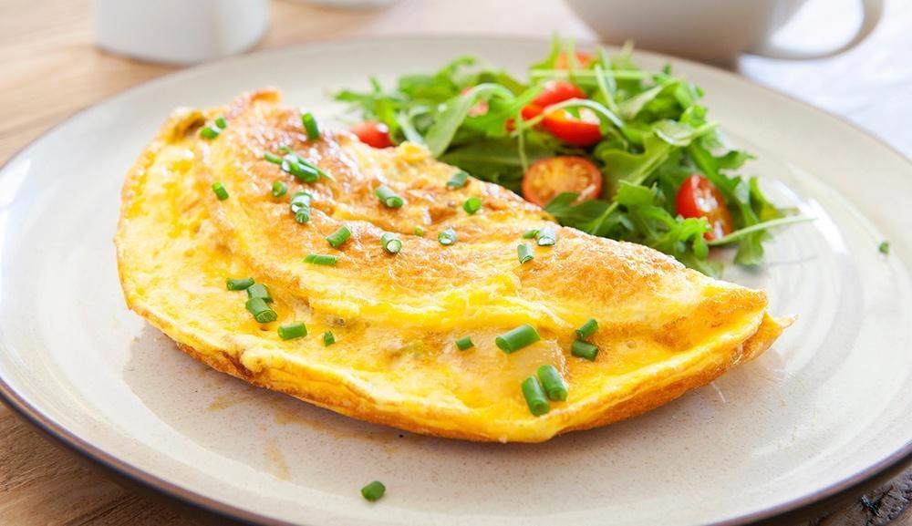 Receitas de Lanches Low Carb - omelete recheado